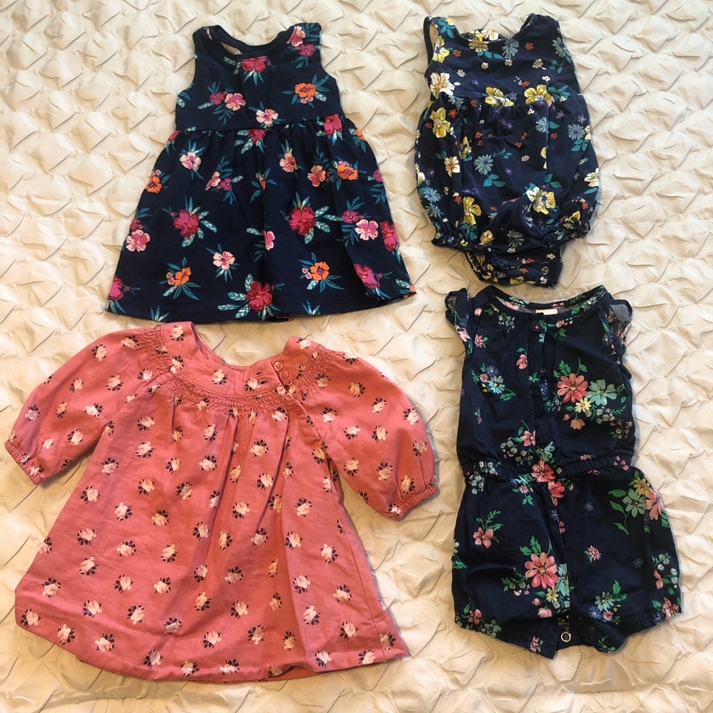 Baby Girl Floral Bundle